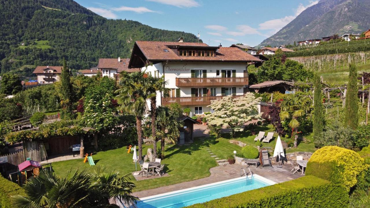 Obermaratscher Apartments Residence Lagundo Exteriér fotografie